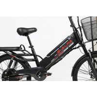 Электровелосипед SameBike Е-Alfa New SB-E-ALFA500-48/13 (черный)