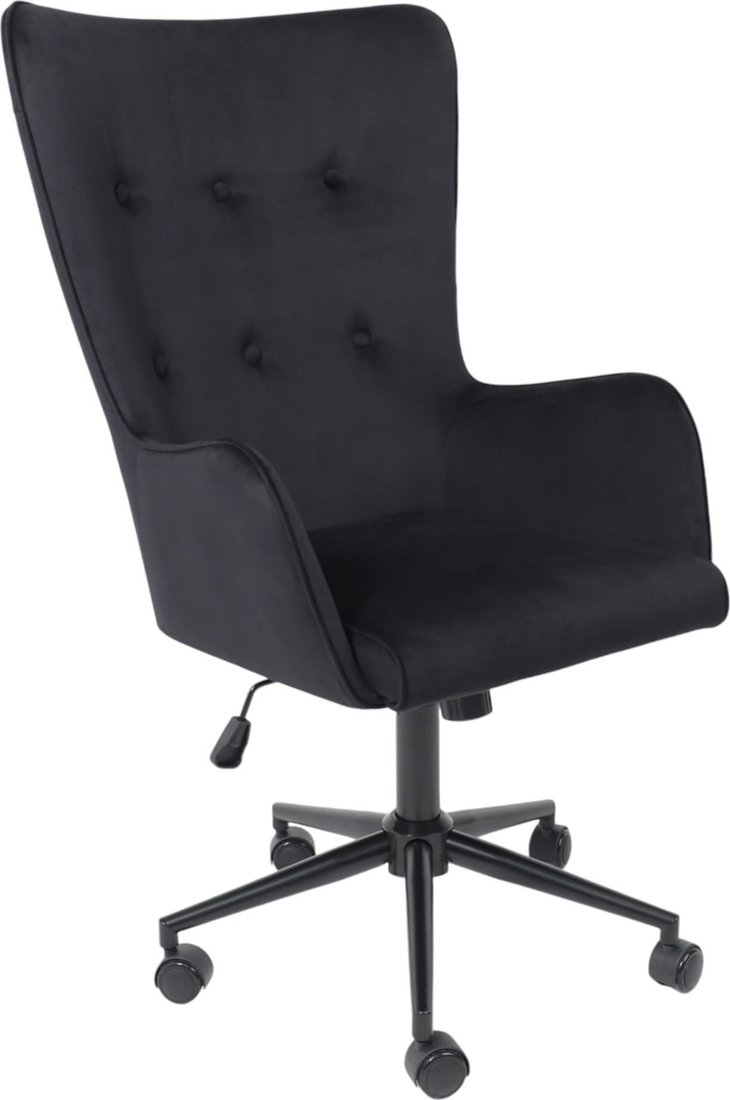 Офисное кресло AksHome Bella XL (Black Seven 035 велюр/черный)
