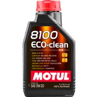 Моторное масло Motul 8100 Eco-clean 0W-20 1л