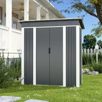  Спстрим с односкатной крышей 1850*1800*1200 (серый)