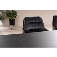 Кухонный стол Signal Westin ceramic WESTINCCC160 (Sahara Noir/черный матовый)