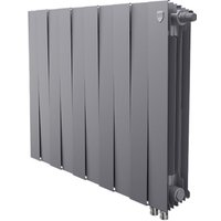 Биметаллический радиатор Royal Thermo PianoForte 500 VDR Silver Satin (10 секций)