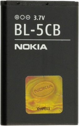 

Аккумулятор для телефона Копия Nokia BL-5CB