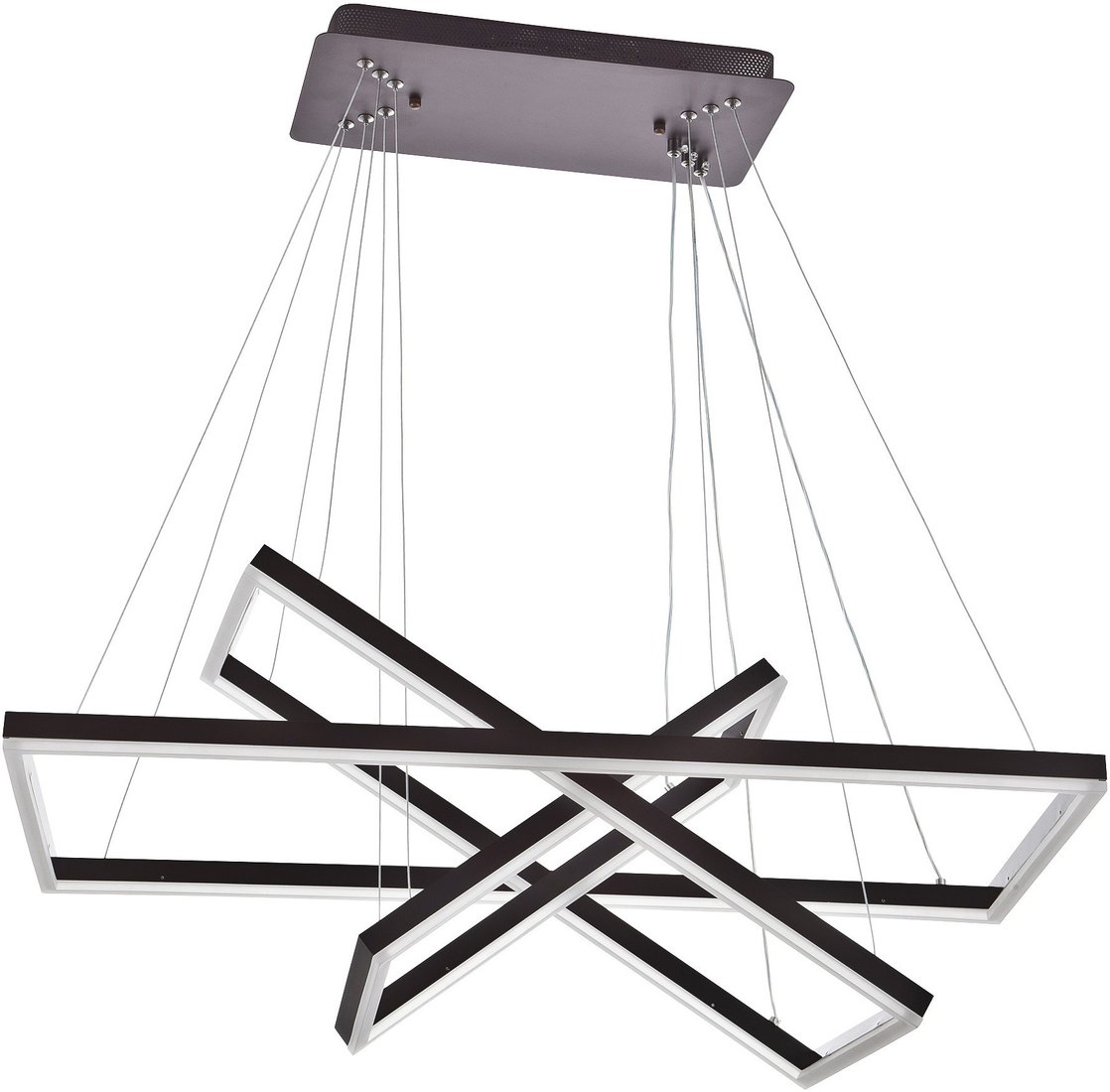 

Подвесная люстра LED4U L11001-3HL BR