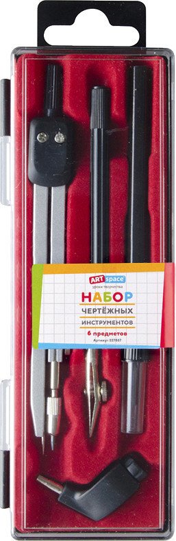 

Готовальня ArtSpace 227867 (6 предм.)