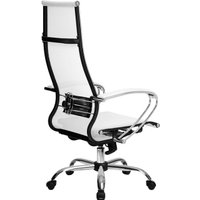 Офисное кресло Metta SK-1-BK Комплект 7, Ch ов/сеч (пластиковые ролики, белый)