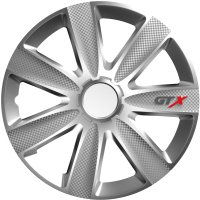 

Набор колпаков на диски Versaco GTX 15" 15GTXCARBONS (4шт, карбон/серебристый)