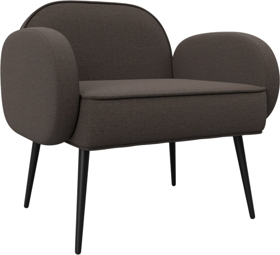 

Интерьерное кресло Лига диванов Лига-086 132428 (рогожка Амур 05 коричневый)