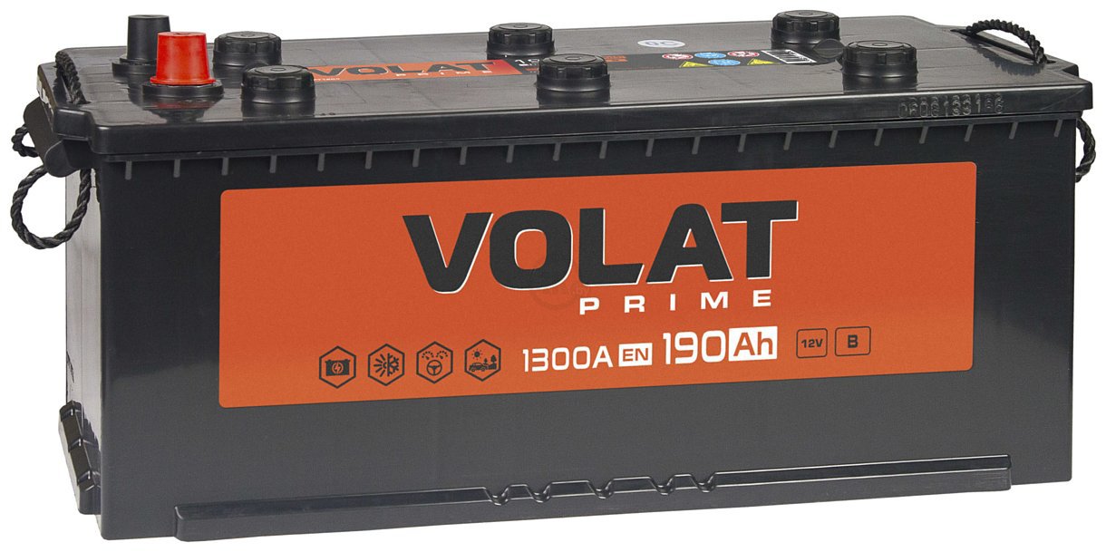 

Автомобильный аккумулятор VOLAT Prime Professional R+ (190 А·ч)