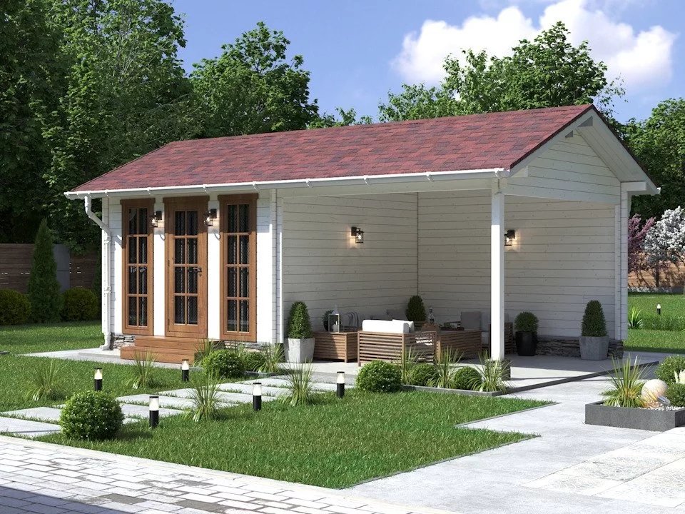 Садовый домик Woods Место для встречи