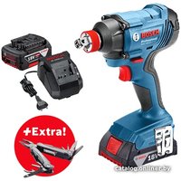 Гайковерт Bosch GDX 180-LI Professional 0615990K9W (с 2-мя АКБ, кейс)