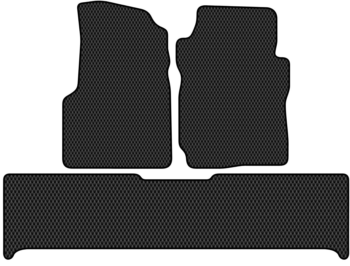 

Комплект ковриков для авто Alicosta УАЗ Патриот (suv / УАЗ-3163) 2005 - 2014 (черный, ромб)