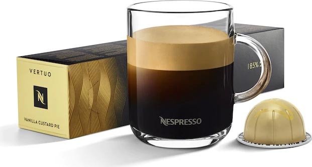 

Кофе в капсулах Nespresso Vertuo Vanilla Custard Pie 10 шт