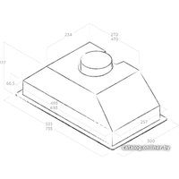 Кухонная вытяжка Jetair Viera GR/A/52 PRF0153828 в Бобруйске