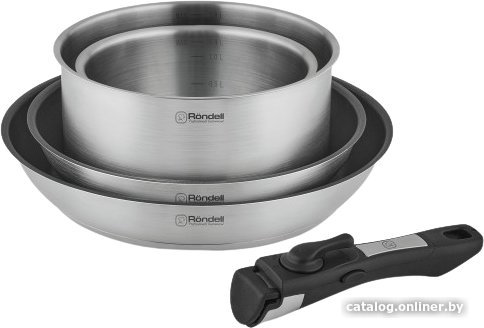 Набор кастрюль Rondell Stark RDS-1315