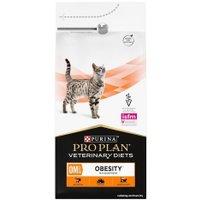 Сухой корм для кошек Pro Plan Veterinary Diets OM St/Ox (с низкой калорийностью для снижения избыточной массы тела) 1.5 кг