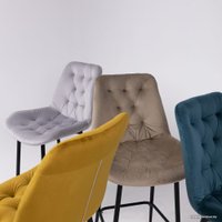 Стул Алвест AV 435 (капучино бархат H-65/черный)