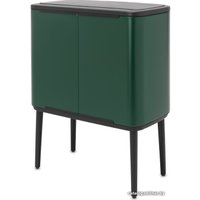 Система сортировки мусора Brabantia Bo Touch Bin 11+23 л (зеленая сосна)