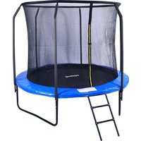 Батут Sundays JumpX 12FT (синий, с сеткой, с лестницей)