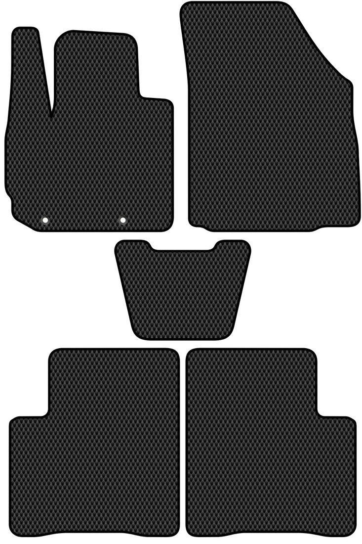 

Комплект ковриков для авто Alicosta Mitsubishi Xpander I (минивэн / NC1W) 2017 - 2022 (черный, ромб)