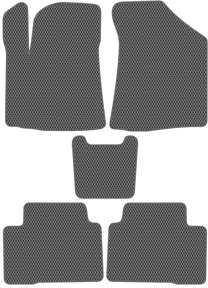 

Комплект ковриков для авто Alicosta Hyundai ix35 II (suv / NU) 2020 - Н.В. (серый, ромб)