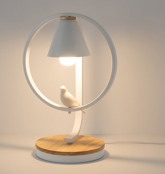 Настольная лампа Home Light Астерия E013-4-W (белый)