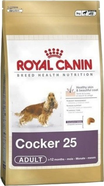Сухой корм для собак Royal Canin Cocker 25 3 кг