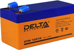 

Аккумулятор для ИБП Delta DTM 12012 (12В/1.2 А·ч)
