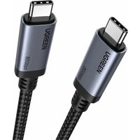 Кабель Ugreen L706 USB Type-C - USB Type-C 65383 (1 м, серый)