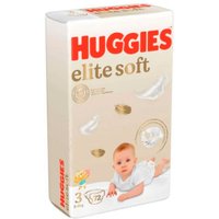 Подгузники Huggies Elite Soft Mega 3 (72 шт)