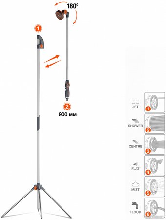 Душ на штанге Daewoo Power DGS 3000