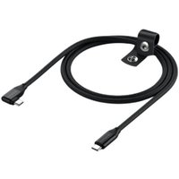Кабель Satechi Right Angle Data and Charging Cable USB Type-C - USB Type-C AP-YCR100K (1 м, черный)