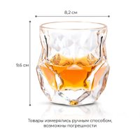 Набор бокалов для виски Makkua Whisky Set IceBerg WSI04