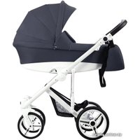 Универсальная коляска BEBETTO Magnum (3 в 1, 230, белая рама)