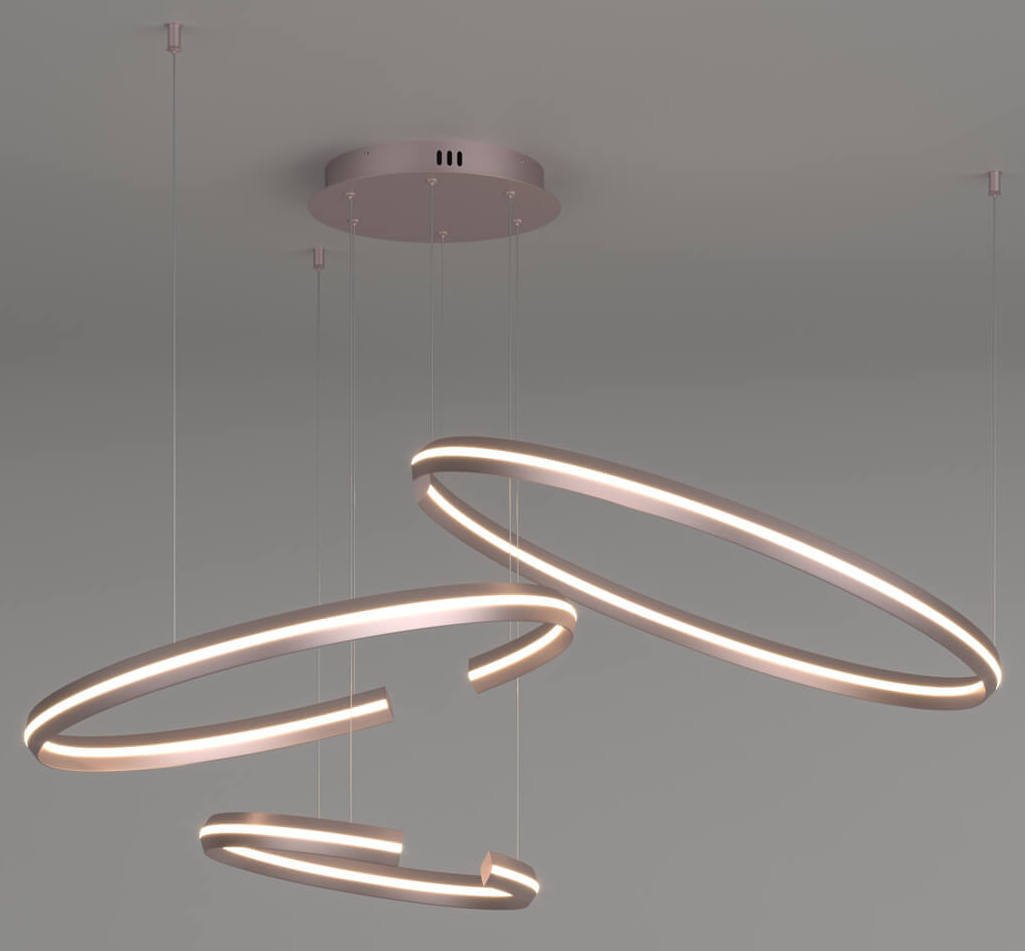 

Подвесная люстра Евросвет Smart Gap 90280/3 (сатин-никель)