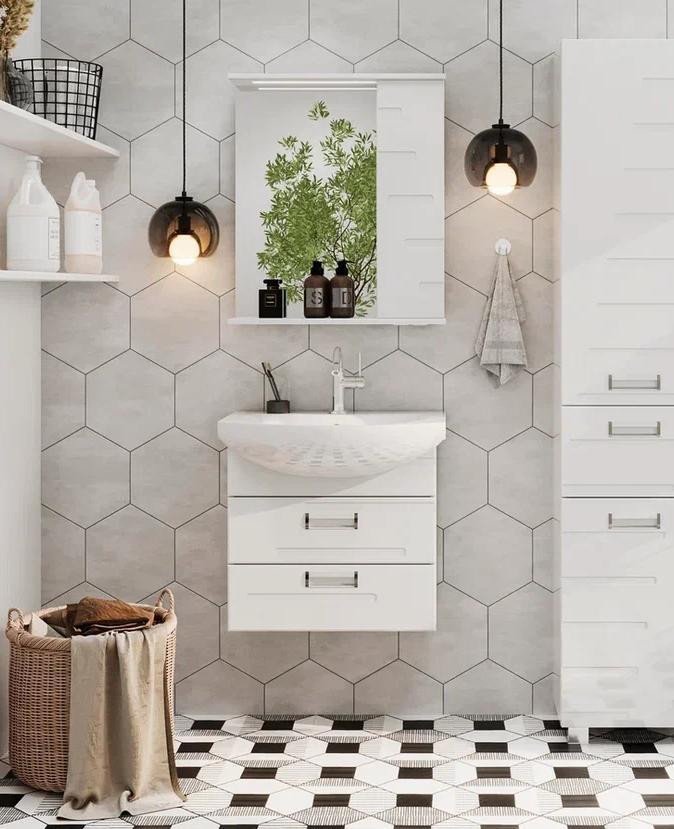 

Volna Тумба с умывальником Joli 70.2Y Балтика + Балтика 70 (подвесная)