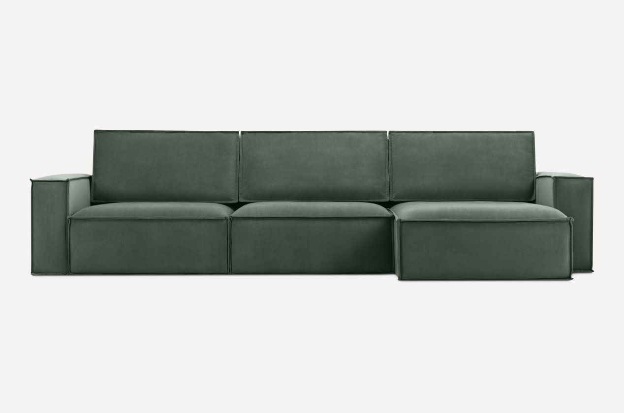 

Угловой диван Divan Эби-2 Velvet Olive 260050 (зеленый)