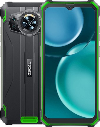 Телефон Oscal S80 (зеленый)