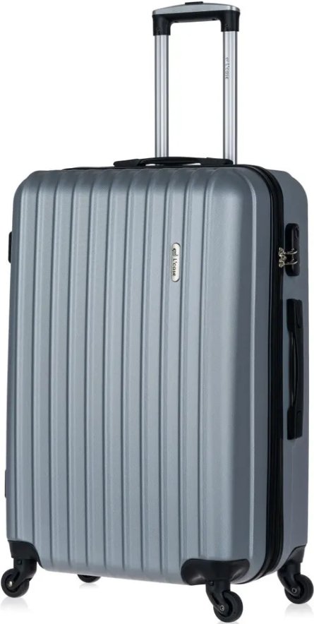 

Чемодан-спиннер L'Case Krabi BCP-1202 (L, серый)