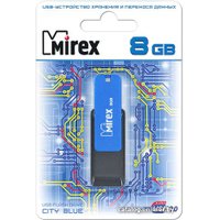 USB Flash Mirex Color Blade City 8GB (синий) [13600-FMUCIB08]