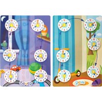 Магнитная доска Десятое королевство Магнитные истории. Учим время! 01657