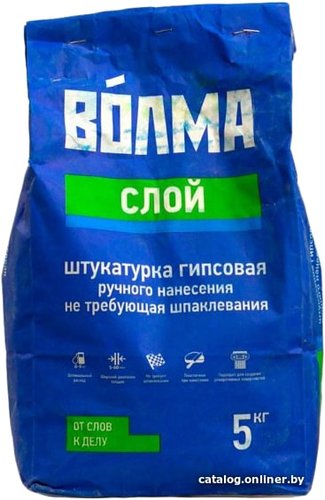 Выравнивающая штукатурка ВОЛМА ВОЛМА-Слой (5 кг)