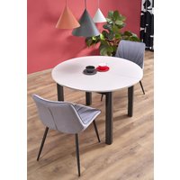 Кухонный стол Halmar Ringo 102-142/102/76 (кашемир/черный)