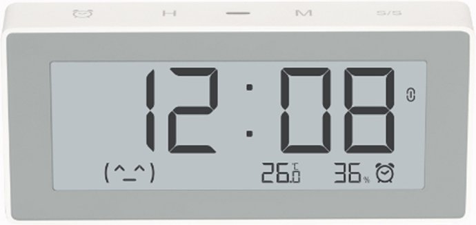 

Термогигрометр Miaomiaoce Smart Thermometer Hygrometer Alarm Clock MHO-C303