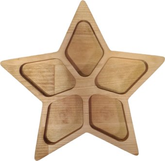 Менажница Guter Baum Звезда 5 секций 370720m