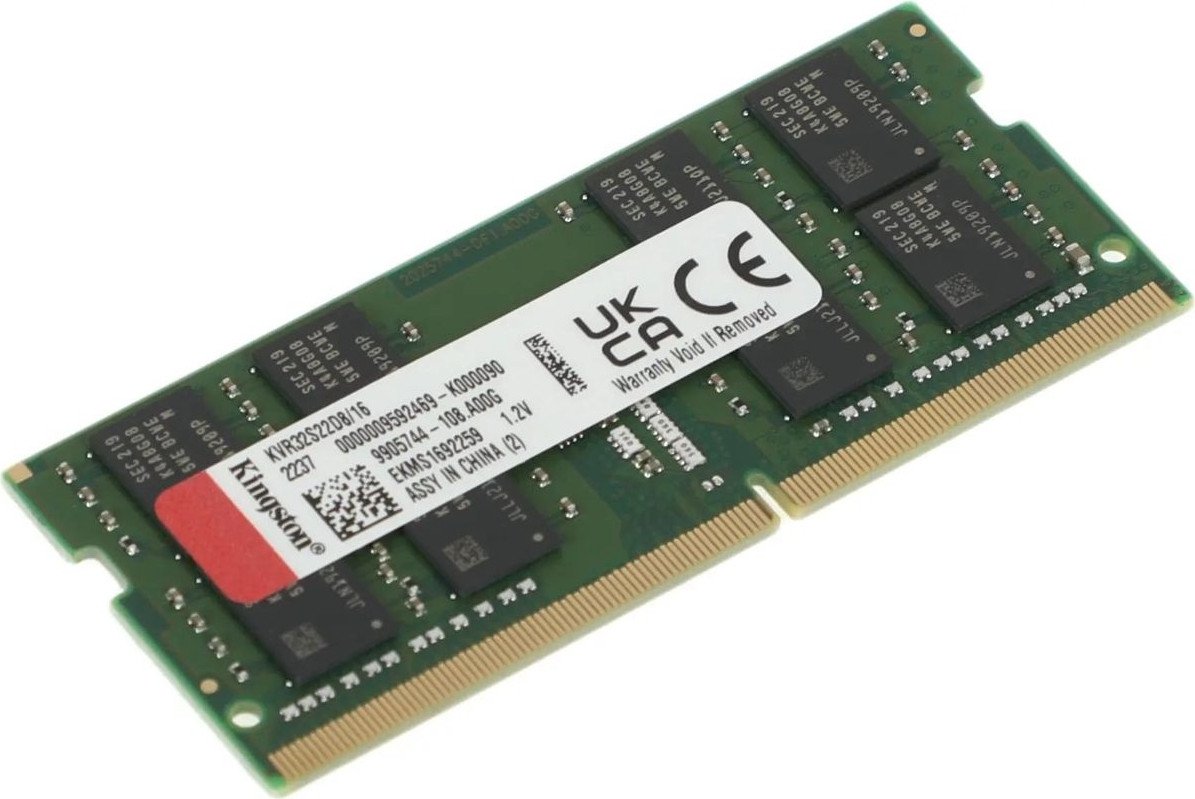 Kingston - Kingston製　KVR32S22D8/16　SODIMM DDR4 PC4-25600 16GB Amazon.com: Kingston ValueRAM 16GB 3200MT/s DDR4 Non-ECC