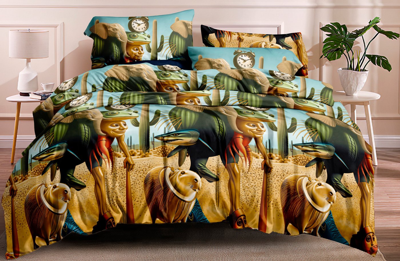 

1.5-спальный комплект постельного белья Царство сновидений 1.5сп Трипи тропи 150-0605