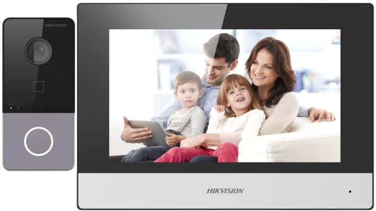 

Комплект видеодомофона Hikvision DS-KIS603-P