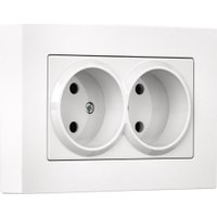 Розетка SmartBuy Нептун SBE-06w-10-S2-N