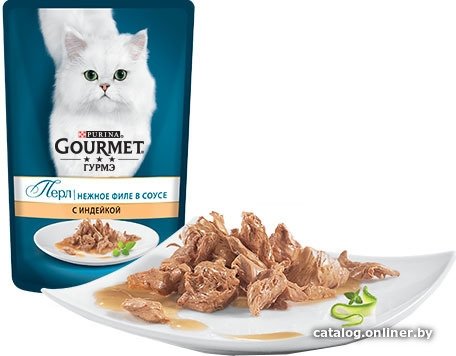 Пресервы Gourmet Нежное филе в соусе с индейкой 85 г